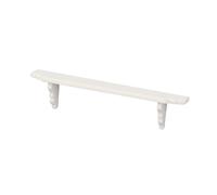 White Wooden Display Shelf for 1/12 Dollhouse Organize Miniature Shelf Accessories Living Room Landscape Decor Miniature Wall Mount Display