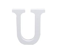 White Wooden Letter English Personalised Name Design Art Craft Heart Wedding Party Home Decoration Wooden Letter Blocks