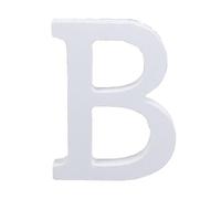 White Wooden Letter English Personalised Name Design Art Craft Heart Wedding Party Home Decoration Wooden Letter Blocks