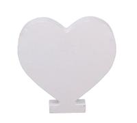 White Wooden Letter English Personalised Name Design Art Craft Heart Wedding Party Home Decoration Wooden Letter Blocks