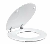 White Wooden Toilet Seat Quick and Easy to Fit Stronger and more Sturdy