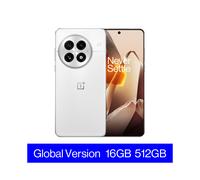 (White) World Premiere OnePlus 13 Global Version AI Smartphone Snapdragon 8 Elite 6000mAh Battery 50W AIRVOOC Wireless Charge NFC 16G+512G