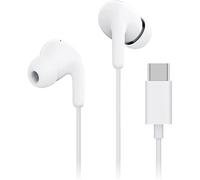 (White) Xiaomi Type-C Earphones,12.4 mm drive,Three-button wired control, easy to operate,Black/White