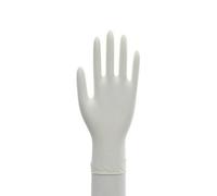 (White-XL) Professional Disposable Nitrile Elasticity Gloves 100pcs Latex Rubber Kitchen Cooking Durability Protective Anti-virus Gloves