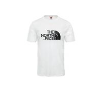 (White, XL) The North Face Mens T Shirt TNF Short Sleeve Crew Neck Cotton Casual Easy Tee