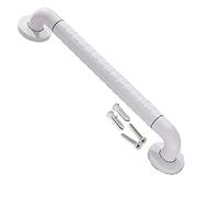 White/Yellow Fall-Proof Toilet Handle Safe Grab Bars