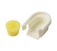 White Yellow for shifter Bushing For Ford Suv Car Truck White | Transmission Cable Clip Set For 2013-2021 for ford Vehicles, Automatic Gear Selector Bushing Fix For 6F35
