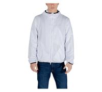 White Zip Blazer Long Sleeve - male - Emporio Armani EA7 - Light Jackets - White - L - Jackets L