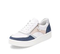 Remonte Women's D0j01 Low Trainers, White 85, 6 UK