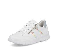 White Zip Shoes for Women | Rieker N1313-80