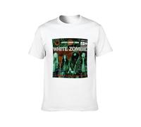 White Zombie Astro Creep 2000 Songs of Love Fashion Men's T-Shirt Short Sleeve White L
