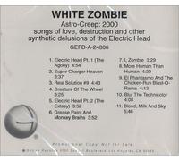White Zombie Astro-Creep: 2000 US Promo CD album CDLP GEFD-A-24806 Geffen 2000