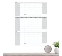 Whiteboard Calendar - Large Organizer with Whiteboard Markers | Reusable Planner for Refrigerator Classroom Office Study and Glass
