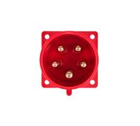 Whiteboard Connector 32A 5P 400V Receiver Plug 625-6