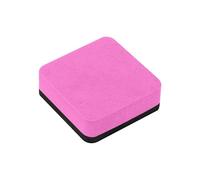 Whiteboard Eraser, Dry Eraser, Blackboard Eraser for Whiteboards, Erasers in the Classroom, 8 Colours, Square, 5.1 x 2.1 cm (Pink, One Size)