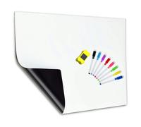 Whiteboard Magnetic Fridge White Board A3 for Home Kitchen Menu Meal Shopping List,Reminder Notice Memo Board