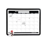 Whiteboard Monthly Planner - Magnetic Dry Erase Calendar for Wall or Desk, Reusable Weekly/Monthly Schedule Organizer, Perfect for Office, Home, or Classroom (11x14 Inches)