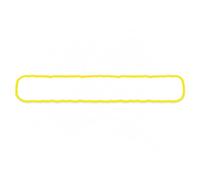 Whiteboard Sticker, Erasable PVC, Sentence Writing, 1 Yellow, Blank