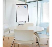 Whiteboard Tripod Magnetic 24" x 36" Inches Standing Flip Chart Easel Lightweight Adjustable Tripod Whiteboard Magnetic Standing Flip Chart Easel Lightweight Adjustable with Eraser/Pens/Magnets