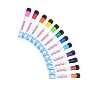 Whiteboard Writing Set with Integrated Eraser Caps, 12 Marker Color Assortment for Board Revision, Learner Practice, Team Planning Whiteboard Marker Set Eraser Cap Markers Classroom Board Writing Wipe