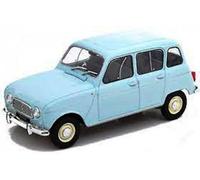 Whitebox 124041 Renault 4L Light Blue 1/25 Scale Model In Case -T48 Post