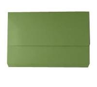 Whitebox 220gsm Foolscap Document Wallet - Green