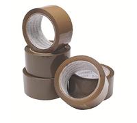 Whitebox 50mm x 66m Packaging Tape - Buff