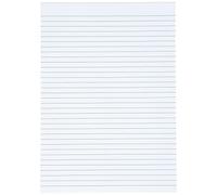 Whitebox A4 Ruled Feint Memo Pad (80 Leaves)
