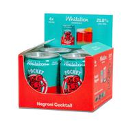 Whitebox Cocktails Pocket Negroni 4 Pack Cocktail Cans (4 x 100ml)