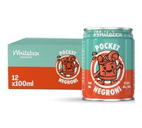 WHITEBOX COCKTAILS Ready to Drink Pocket Negroni, 12 x 100ml Cans