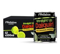 WHITEBOX COCKTAILS Ready to Drink Straight Up Daiquiri, 12 x 100ml Cans