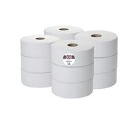 WHITEBOX MINI JUMBO TOILET ROLL 2PLY 150M WHT P12