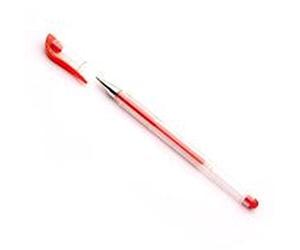 Whitebox Red Gel Pens - (Pack of 10)