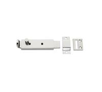 Whitecap 316 Stainless Steel Spring Loaded Slide Bolt/Latch - Doorstop - 13cm, 0.8cm