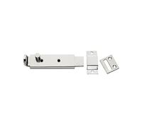 Whitecap 316 Stainless Steel Spring Loaded Slide Bolt/Latch - Doorstop - 13cm, 0.8cm