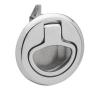 Whitecap 6135C 316 Slam Latch Stainless Steel Non-Locking Ring Pull, Stainless Steel
