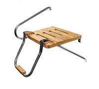 Whitecap Teak Boat Swim Platform with Ladder for Outboard Motors