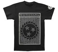 Whitechapel Men's Sell Your Soul T Shirt Black Casual Round Neck T Shirt Black L