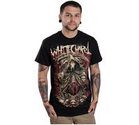 Whitechapel - The King Is Dead - T-Shirt - black - L - 100% Cotton L