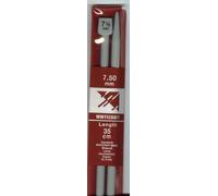 Whitecroft 7.5mm Knitting Needle 35cm Grey Straight