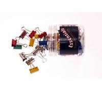 Value 23771 Foldback Clip 19mm - Assorted Colours (50 Pack)