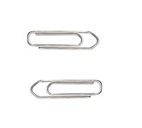 Whitecroft Essentials 30541 22 mm Small Lipped Paper Clip (Pack of 100)