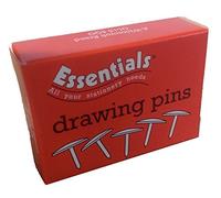 Whitecroft Essentials 34231 Value 9.5mm Brassed Drawing Pin (Pack of 100)