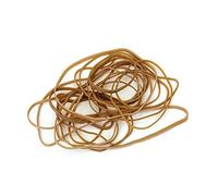 Whitecroft Essentials No 38 3x150mm Natural Rubber Bands (Box of 454g),beige|oak|brown