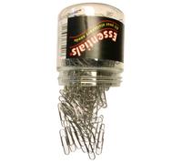 Whitecroft Essentials Stationery Tubs 32mm Large Paper Clips - Plain (Pack of 500)