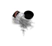 Whitecroft Essentials Value 22mm Small Plain Paperclip (Pack of 1000)