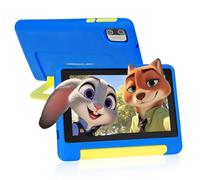 Whitedeer 2026 Latest Kids Tablet, 7 inch Tablet for Kids 3-7 Ages 8GB RAM +64GB ROM, Android 13, Parental Controls, Dual Camera, Wi-Fi, Bluetooth, Type-C, Impact Resistant Case, Gift,Blue