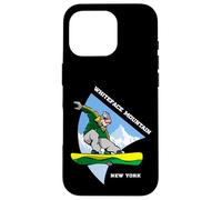 Whiteface Mountain New York Snowboarding Snowboarder Kids Case for iPhone 16 Pro