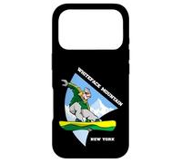 Whiteface Mountain New York Snowboarding Snowboarder Kids Case for iPhone 17 Pro