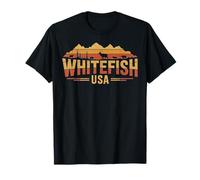 Whitefish Montana Heritage Wildlife Sunset Keepsake T-Shirt
